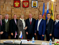 Новороссийск посетила делегация из Плимута (Великобритания). Видео