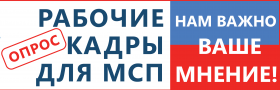 Итоги опроса Рабочие кадры для МСП