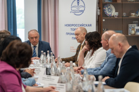 Под председательством Президента ТПП России состоялось расширенное совещание с участием руководства Новороссийской ТПП и других палат