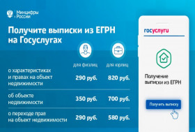 На портале госуслуг стали доступны выписки ЕГРН