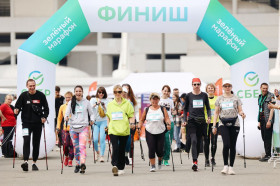 Зелёный Марафон Сбера объединил в Сириусе более 1 400 человек 